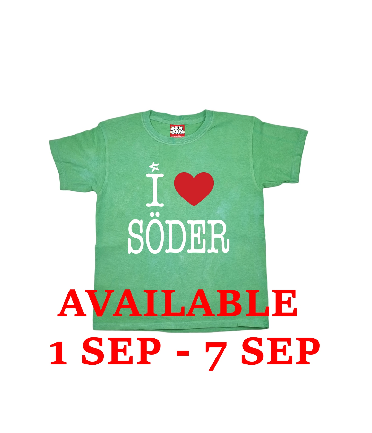I <3 Söder (baby tee)