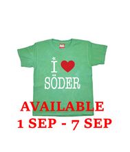 Load image into Gallery viewer, I &lt;3 Söder (baby tee)