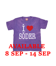Load image into Gallery viewer, I &lt;3 Söder (baby tee)