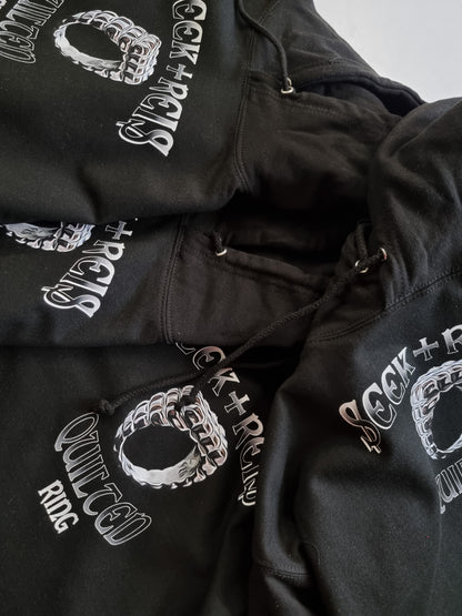 QUILTED RING HOODIE