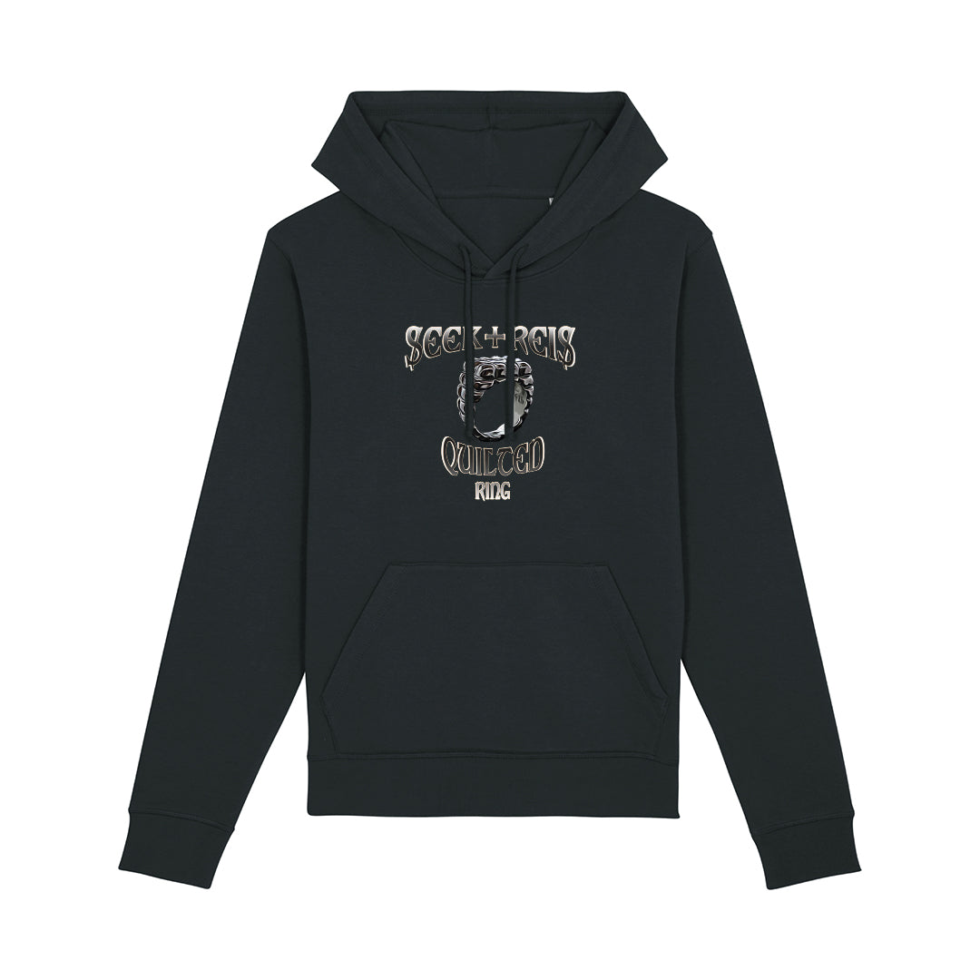QUILTED RING HOODIE