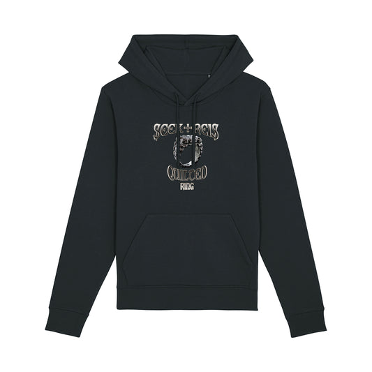 QUILTED RING HOODIE